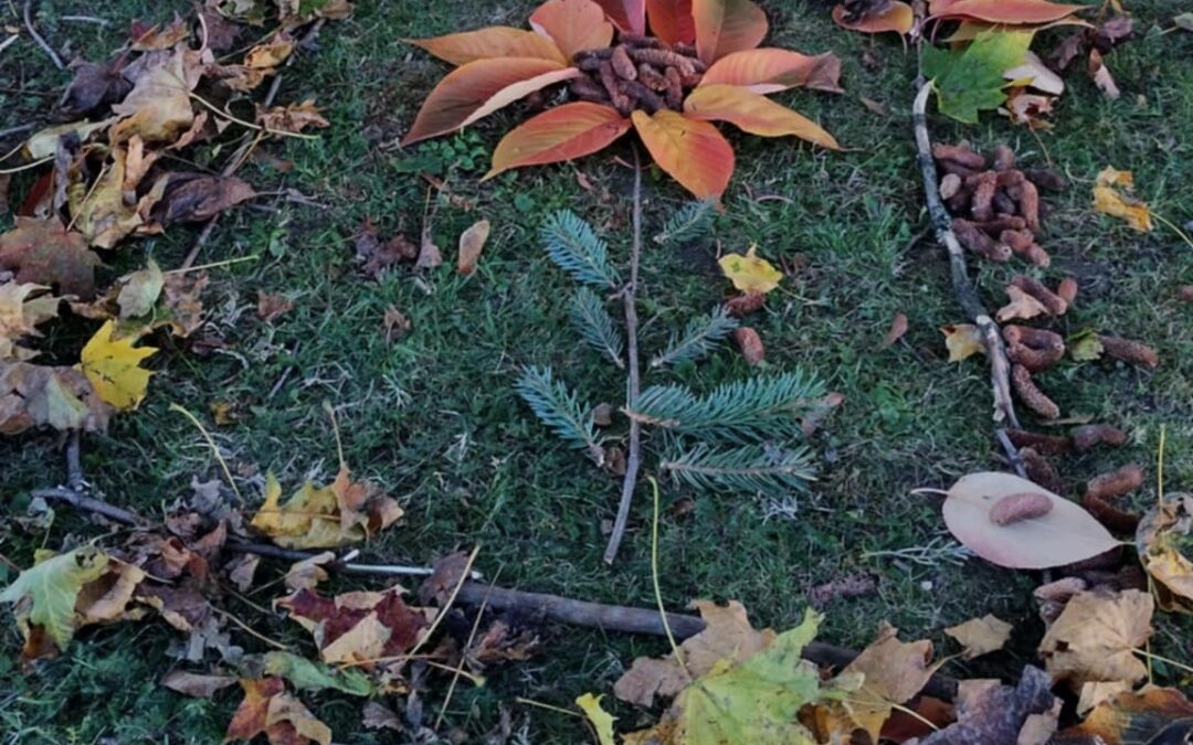 Land art u školskom dvorištu